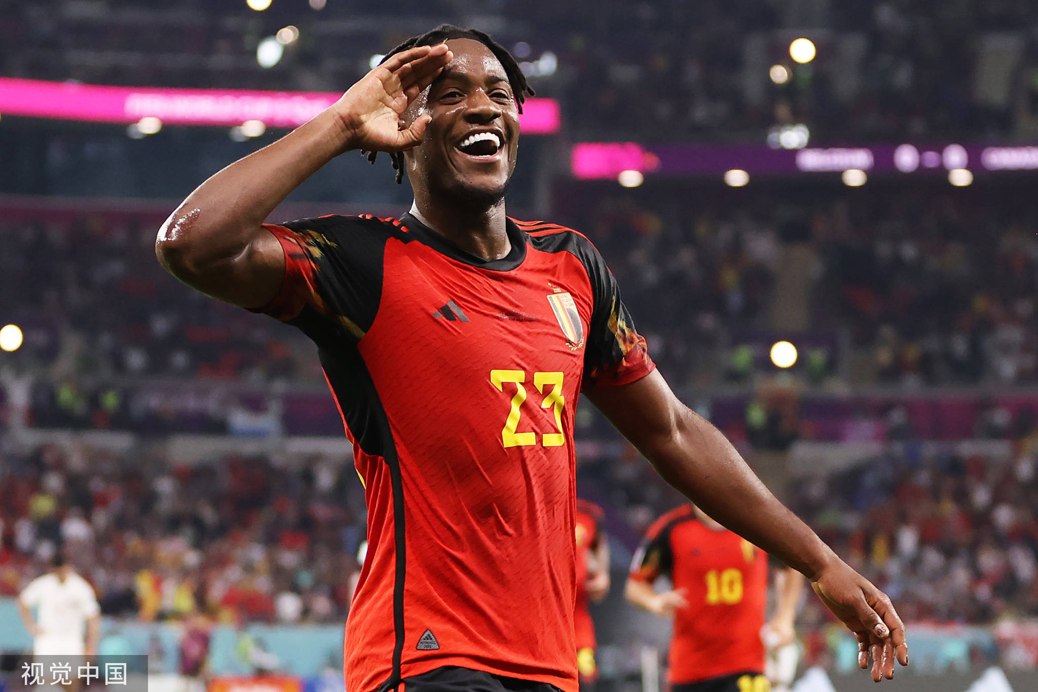 比利时队士气高涨，将继续向前进发